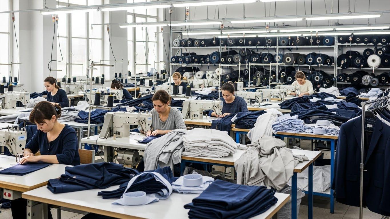 Швейная фабрика стандартного качества по пошиву одежды для мужчин