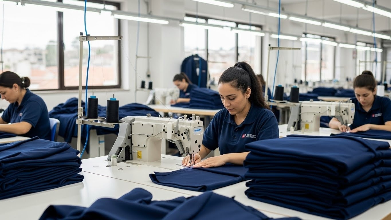 Швейное производство с пошивом под ключ корпоративной одежды