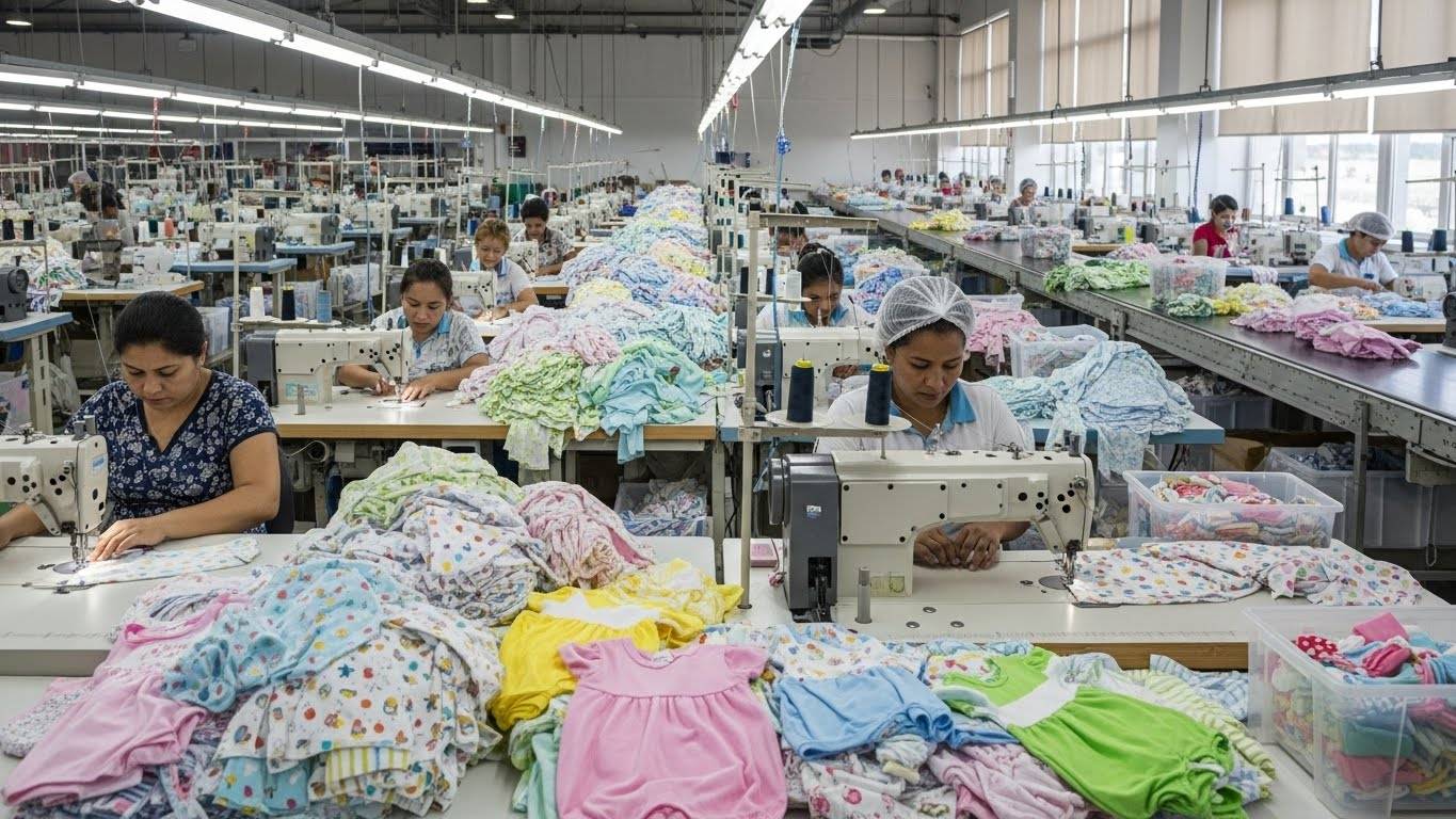 Швейная фабрика стандартного качества по пошиву детской одежды Детская одежда стандартного качества