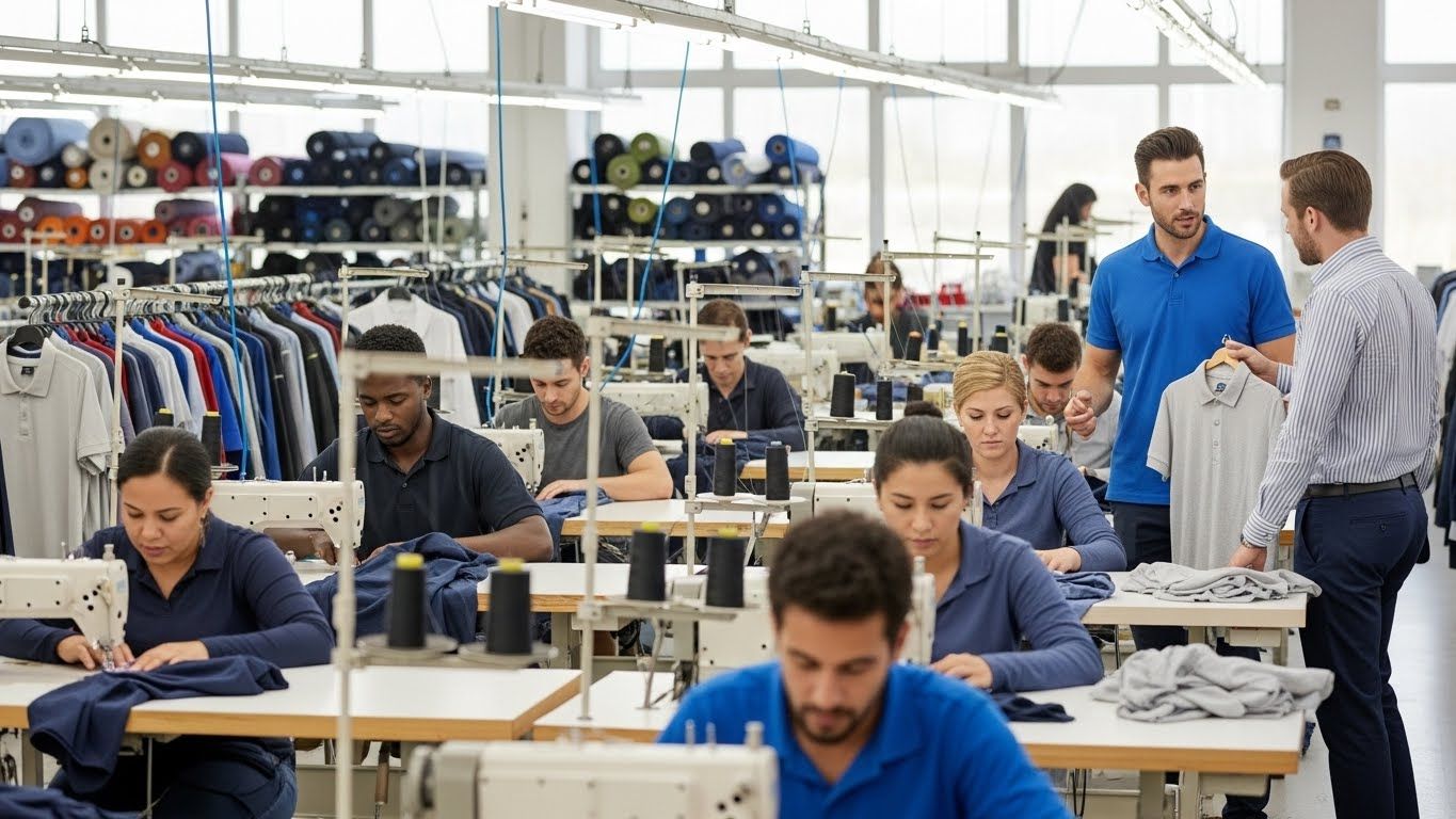 Швейное производство с пошивом под ключ промо одежды