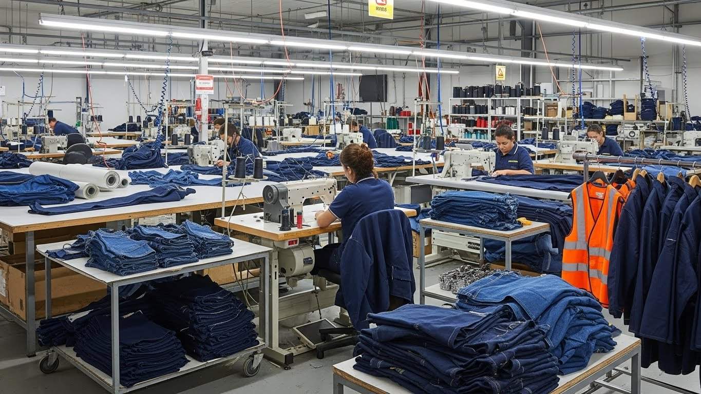 Швейная фабрика стандартного качества по пошиву спецодежды