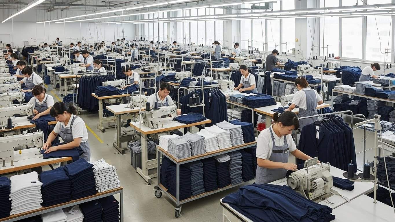 Швейная фабрика по производству брендовой одежды