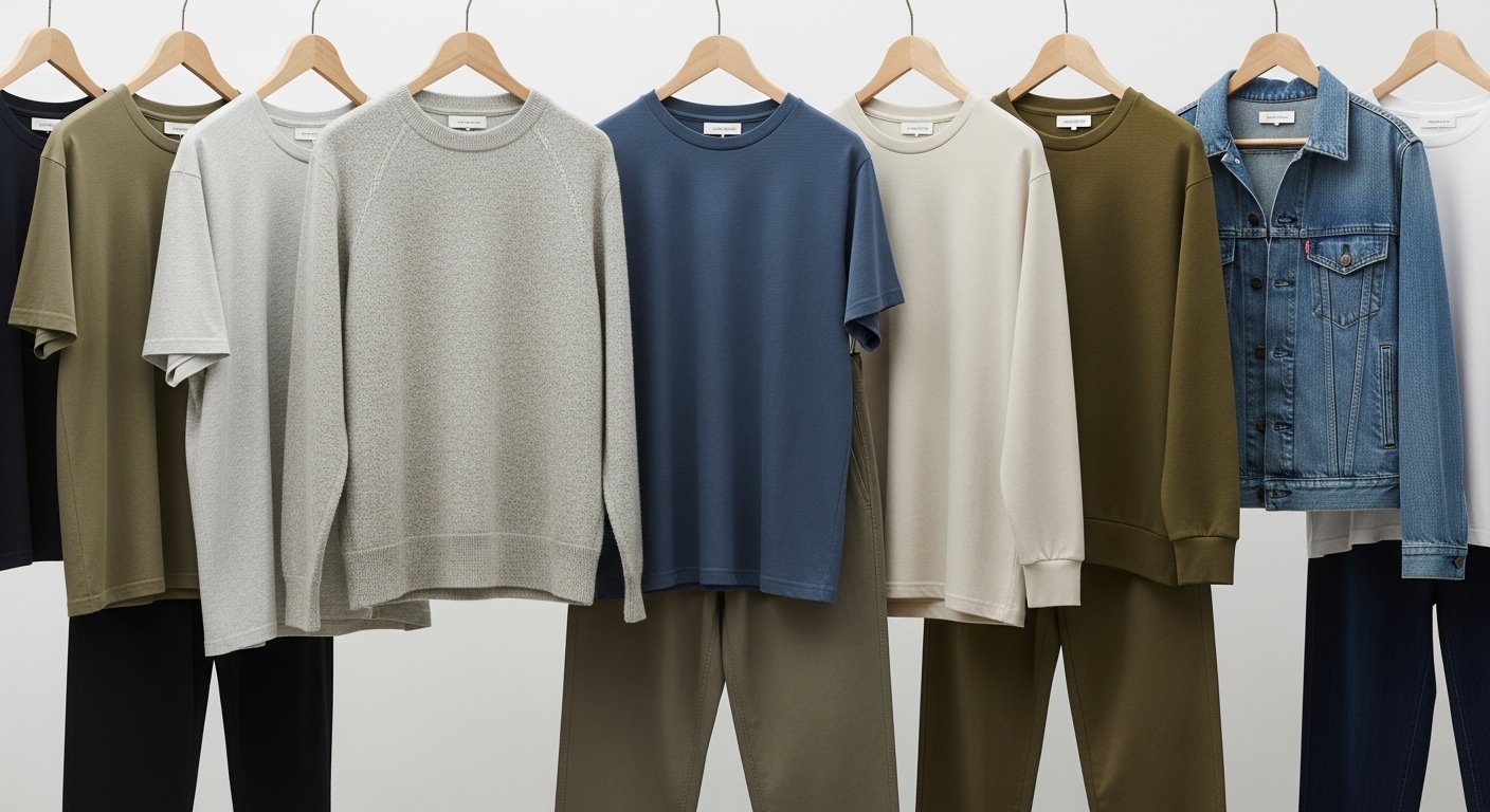 Пошив одежды стандартного качества с простым дизайном