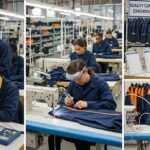 Швейное производство с контролем качества на всех этапах рабочей одежды