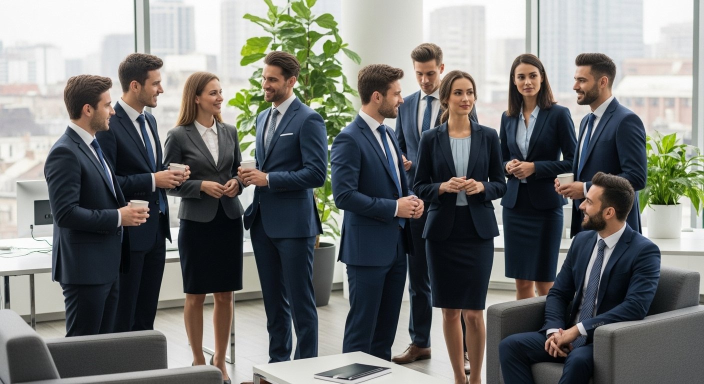 Пошив одежды стандартного качества для корпоративных задач