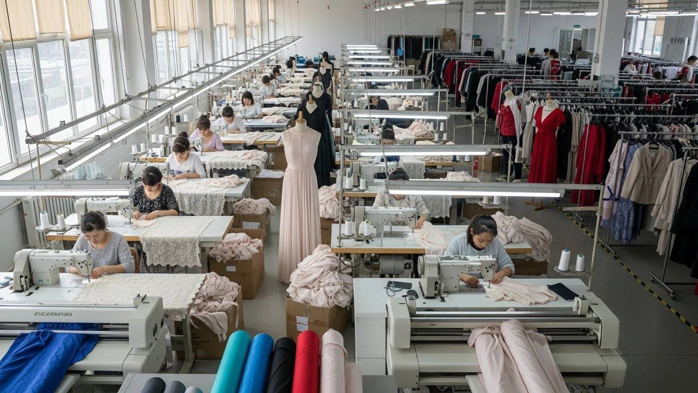 Швейная фабрика полного цикла пошива одежды для женщин