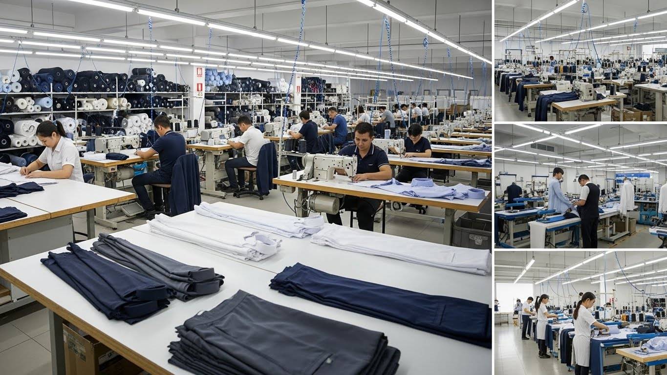 Швейная фабрика полного цикла пошива корпоративной одежды