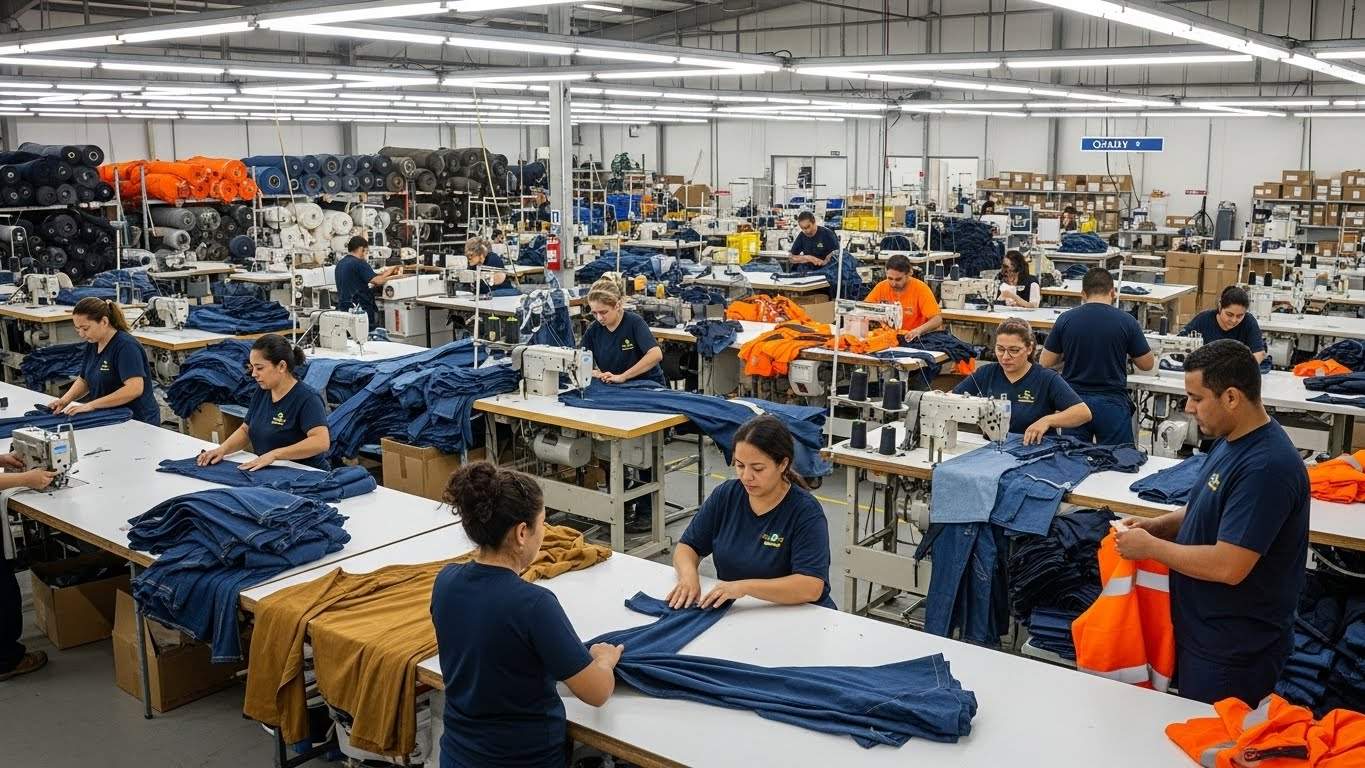 Швейная фабрика полного цикла пошива спецодежды