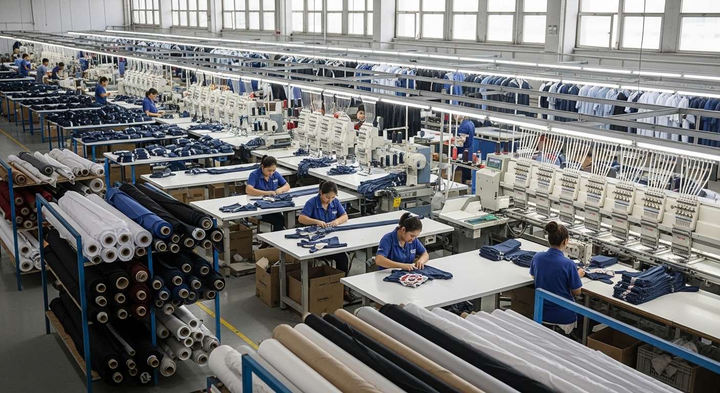 Швейная фабрика полного цикла по пошиву брендовой одежды Производство брендовой одежды