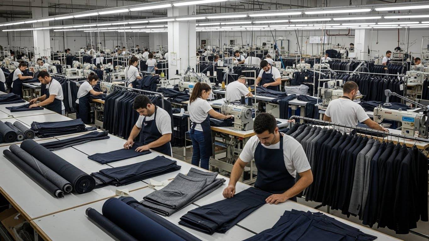 Контрактный пошив мужской одежды