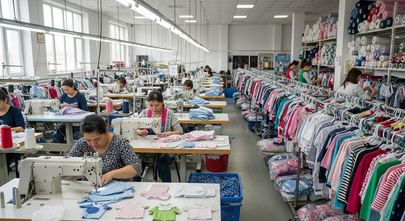 Швейная фабрика контрактного пошива одежды для детей