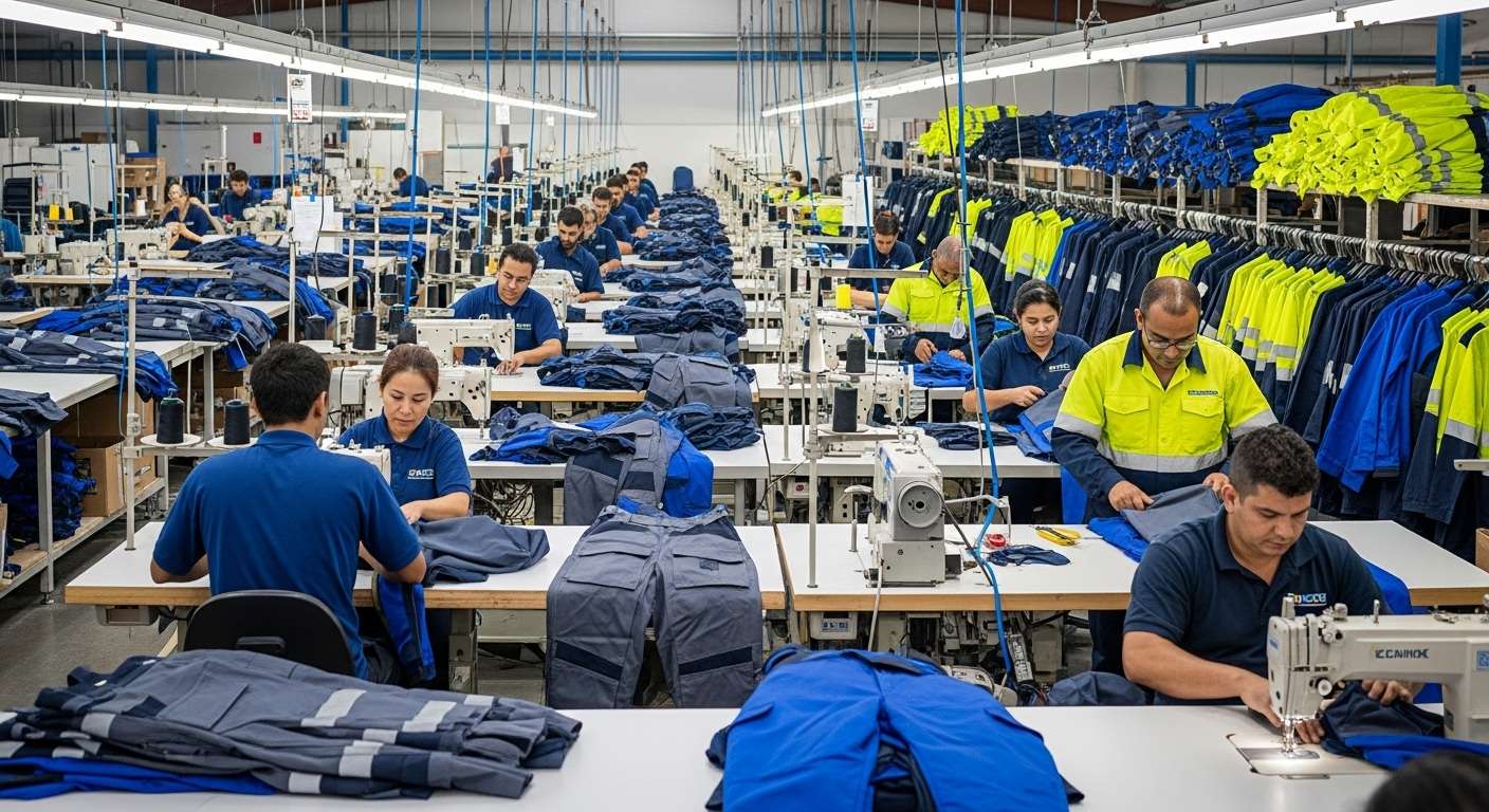 Швейная фабрика контрактного пошива спецодежды