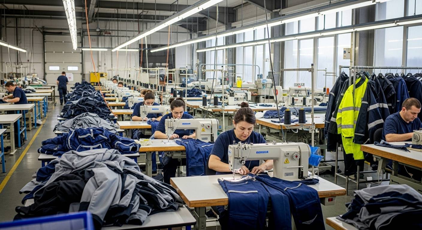 Швейная фабрика контрактного пошива спецодежды Швейная фабрика контрактного пошива спецодежды