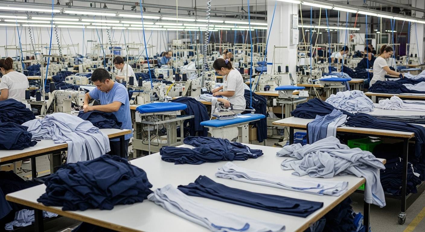 Серийный пошив мужской одежды