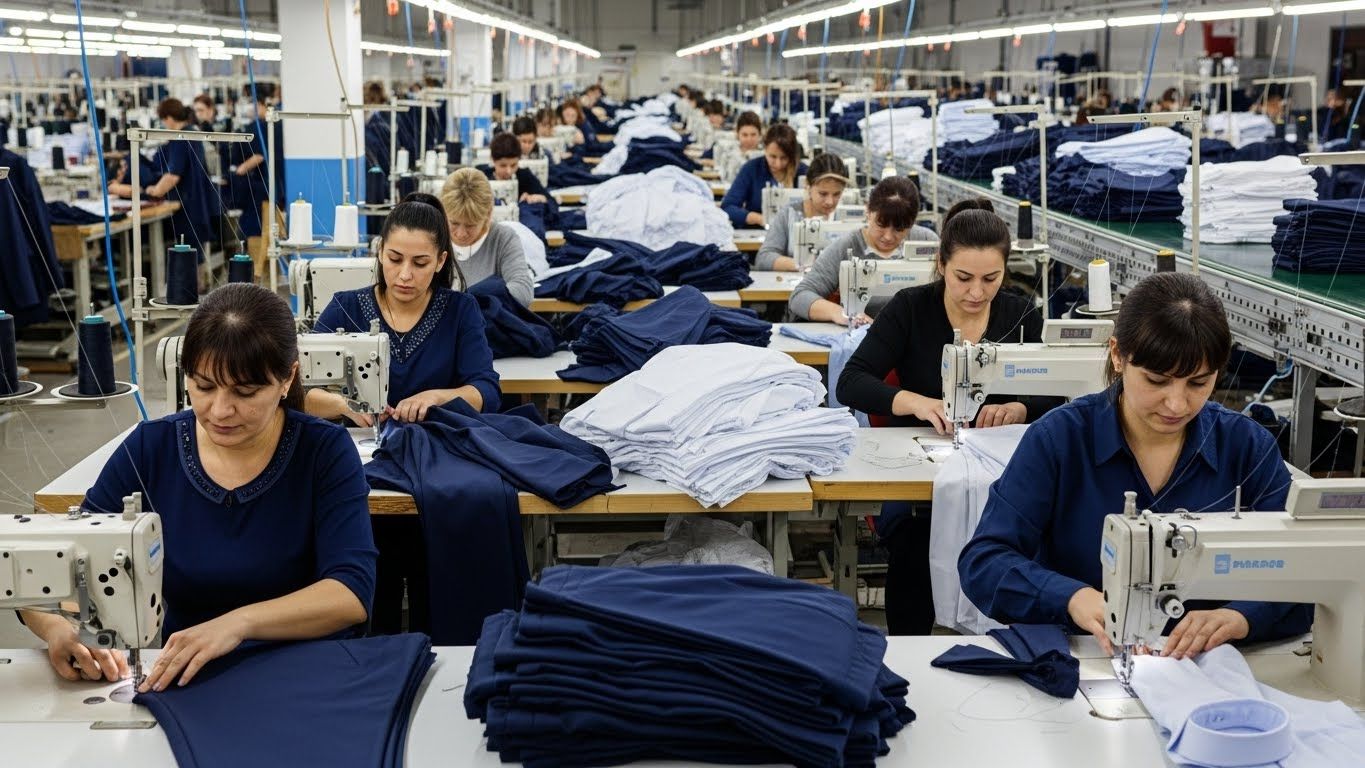 Швейное производство стандартного класса корпоративной одежды