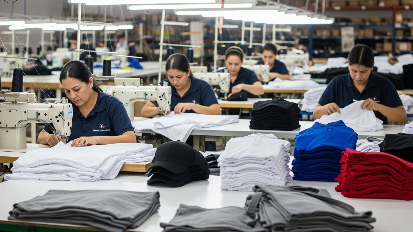 Швейное производство стандартного класса промо одежды