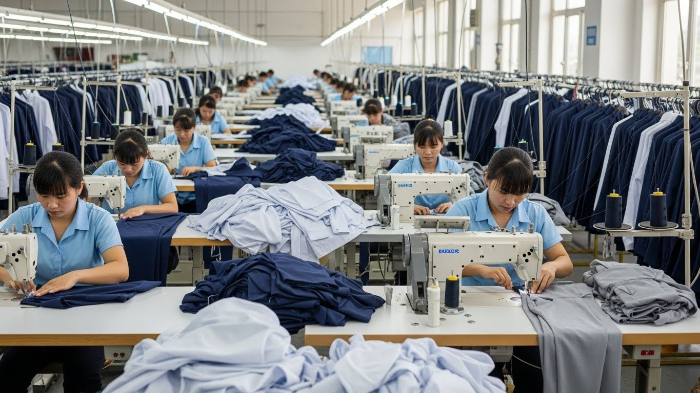 Швейное производство стандартного класса униформы