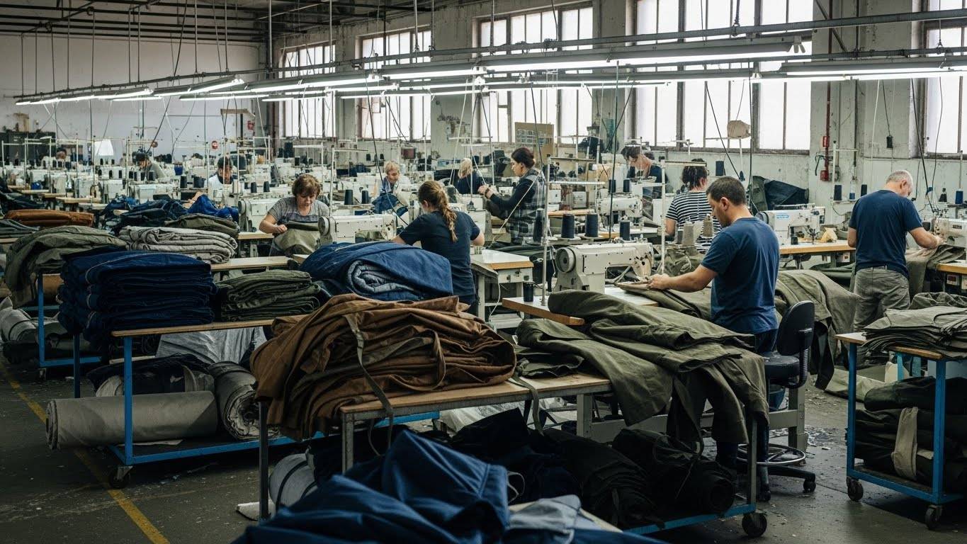 Швейная фабрика по пошиву из плотных тканей