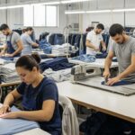 Швейное производство среднего класса одежды