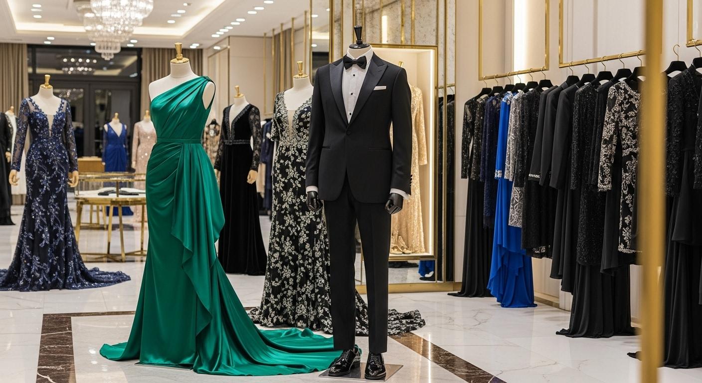 Пошив одежды люкс класса для торжественных случаев