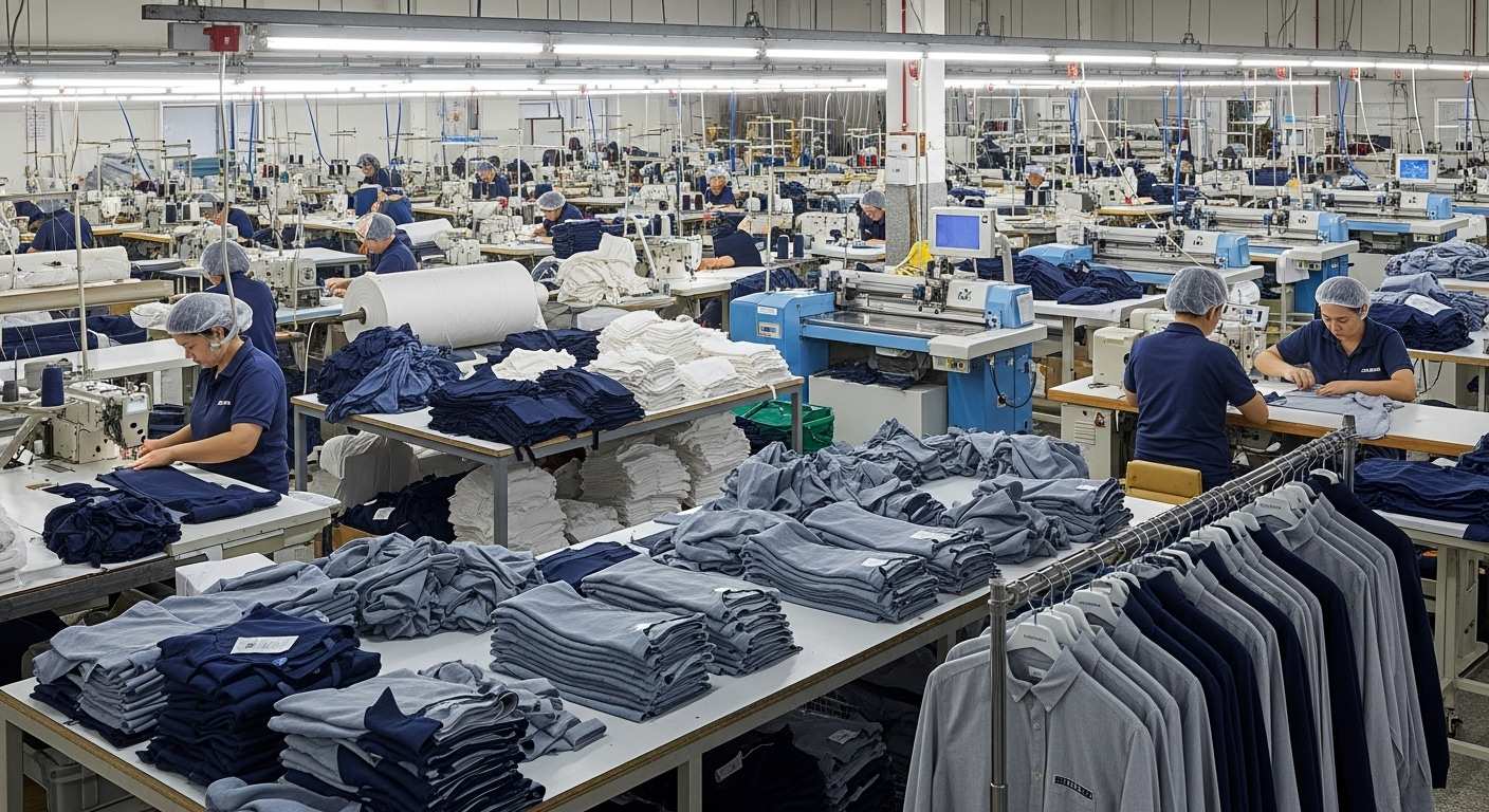 Швейная фабрика серийного пошива брендовой одежды