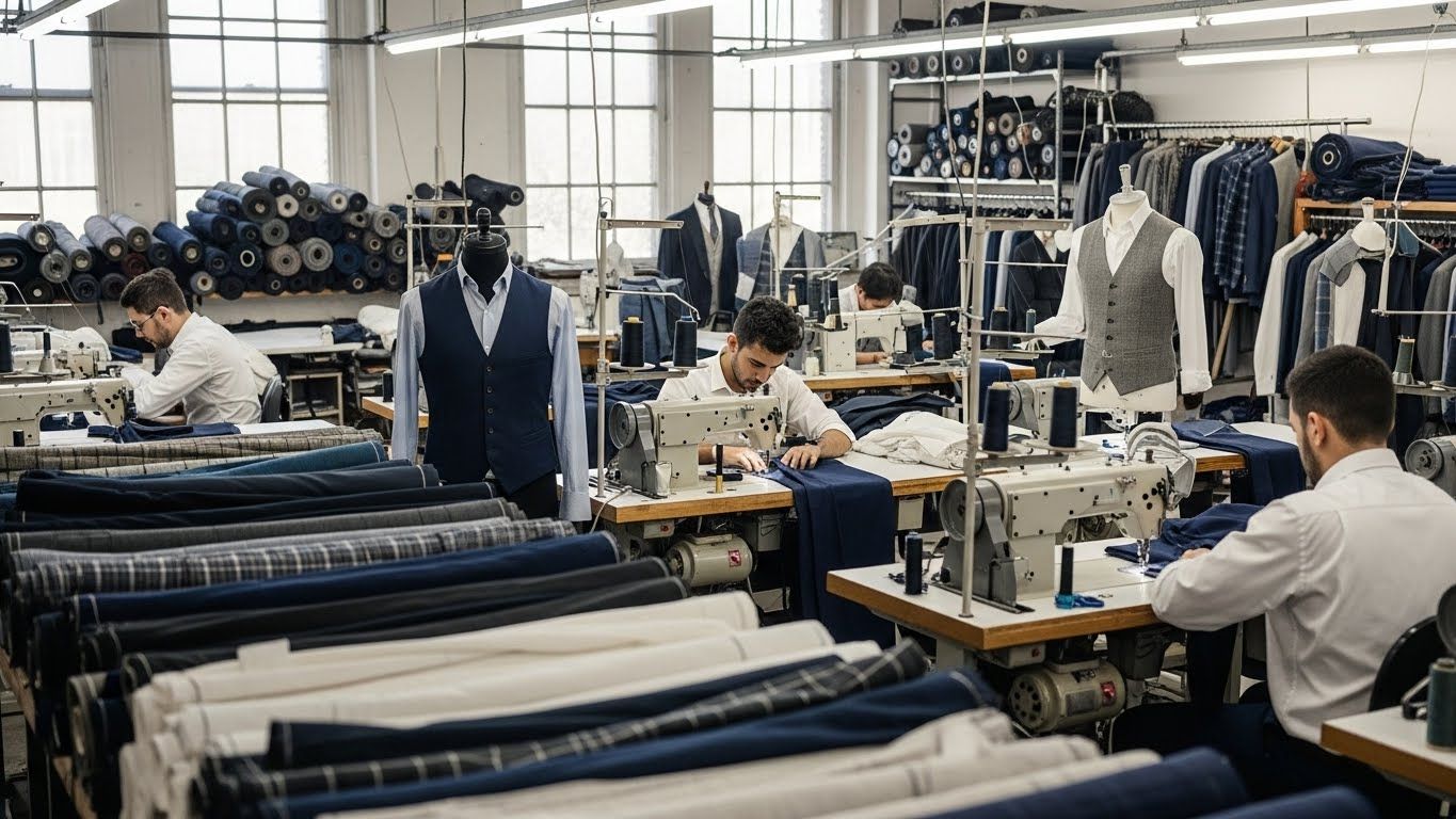 Индивидуальный пошив одежды для мужчин