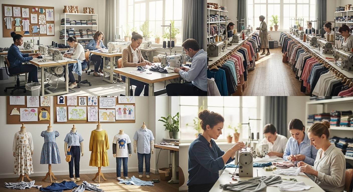 Швейная фабрика индивидуального пошива одежды для детей