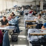 Швейное производство среднего класса текстильных изделий