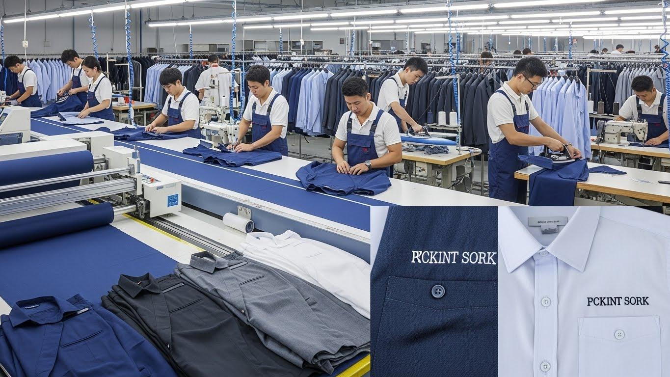 Швейное производство повышенного качества корпоративной одежды