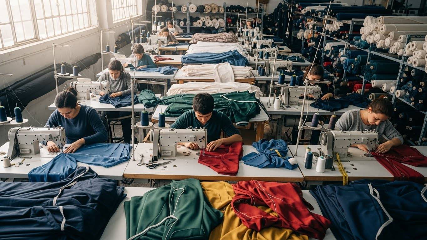 Швейное производство повышенного качества текстильных изделий