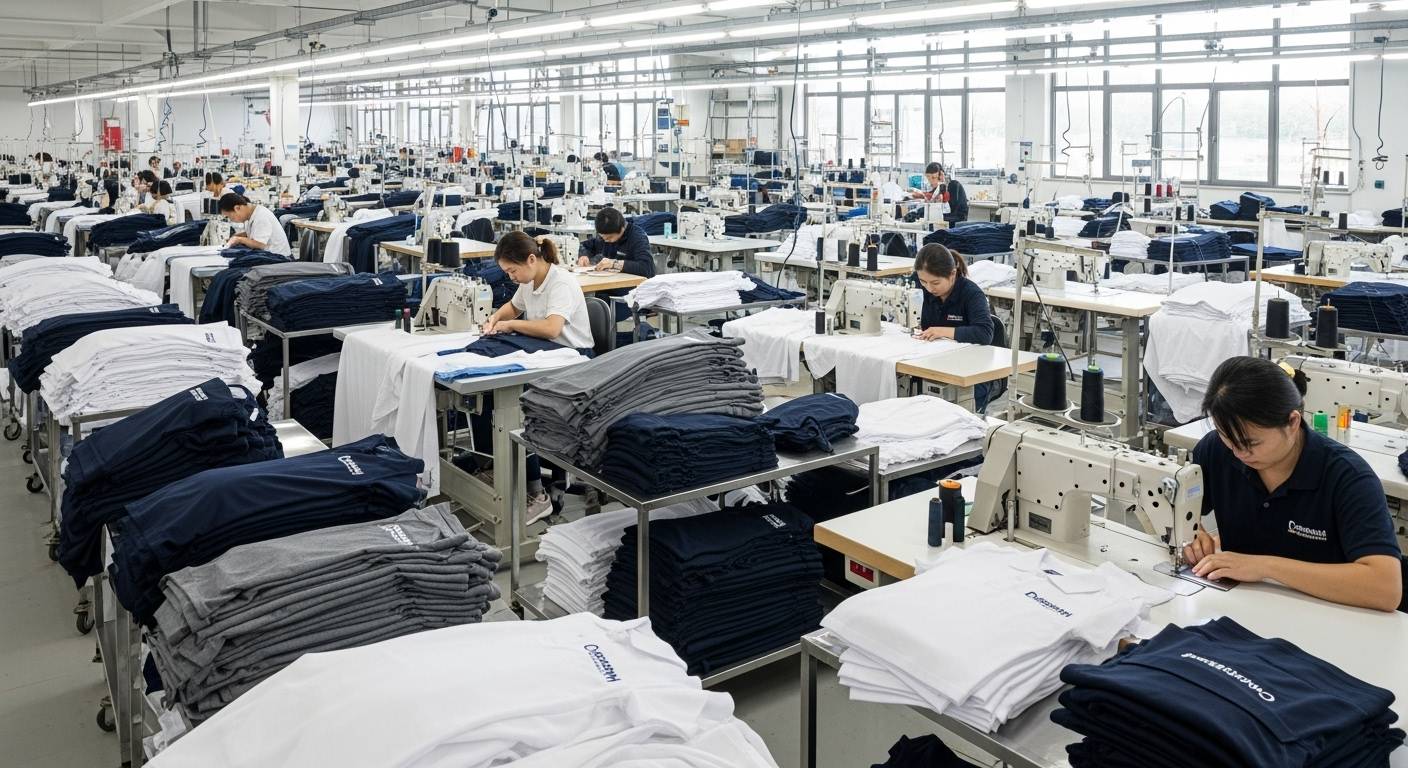 Швейная фабрика пошива с брендированием корпоративной одежды