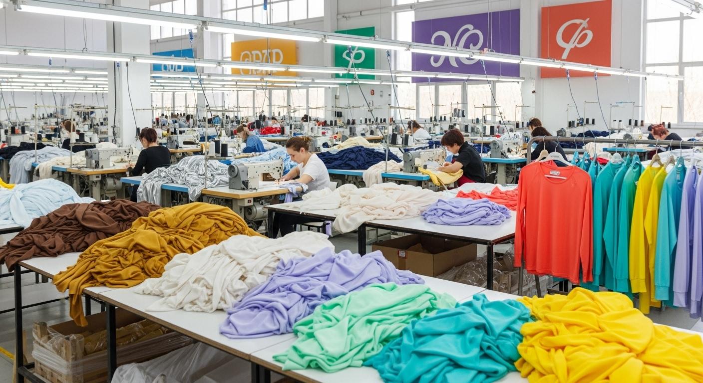 Швейная фабрика пошива с брендированием сезонной одежды