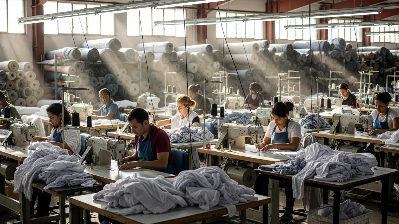 Швейная фабрика по материалам тканей