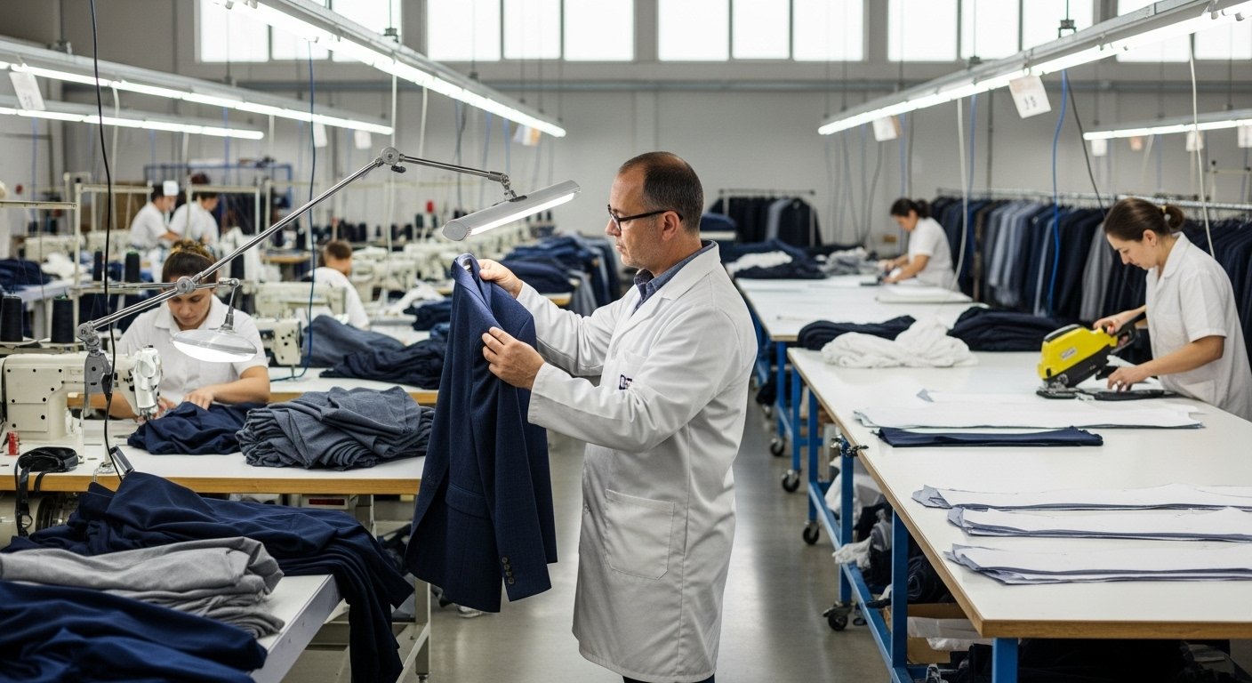 Швейная фабрика пошива с контролем качества одежды для мужчин