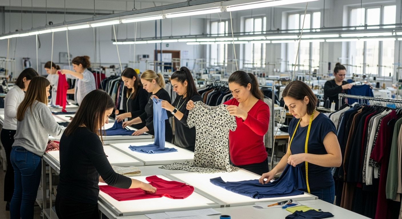 Швейная фабрика пошива с контролем качества одежды для женщин