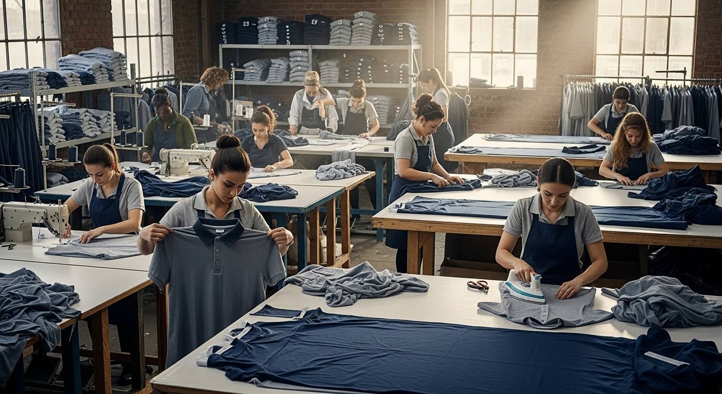 Пошив одежды мелкосерийного производства для корпоративных задач