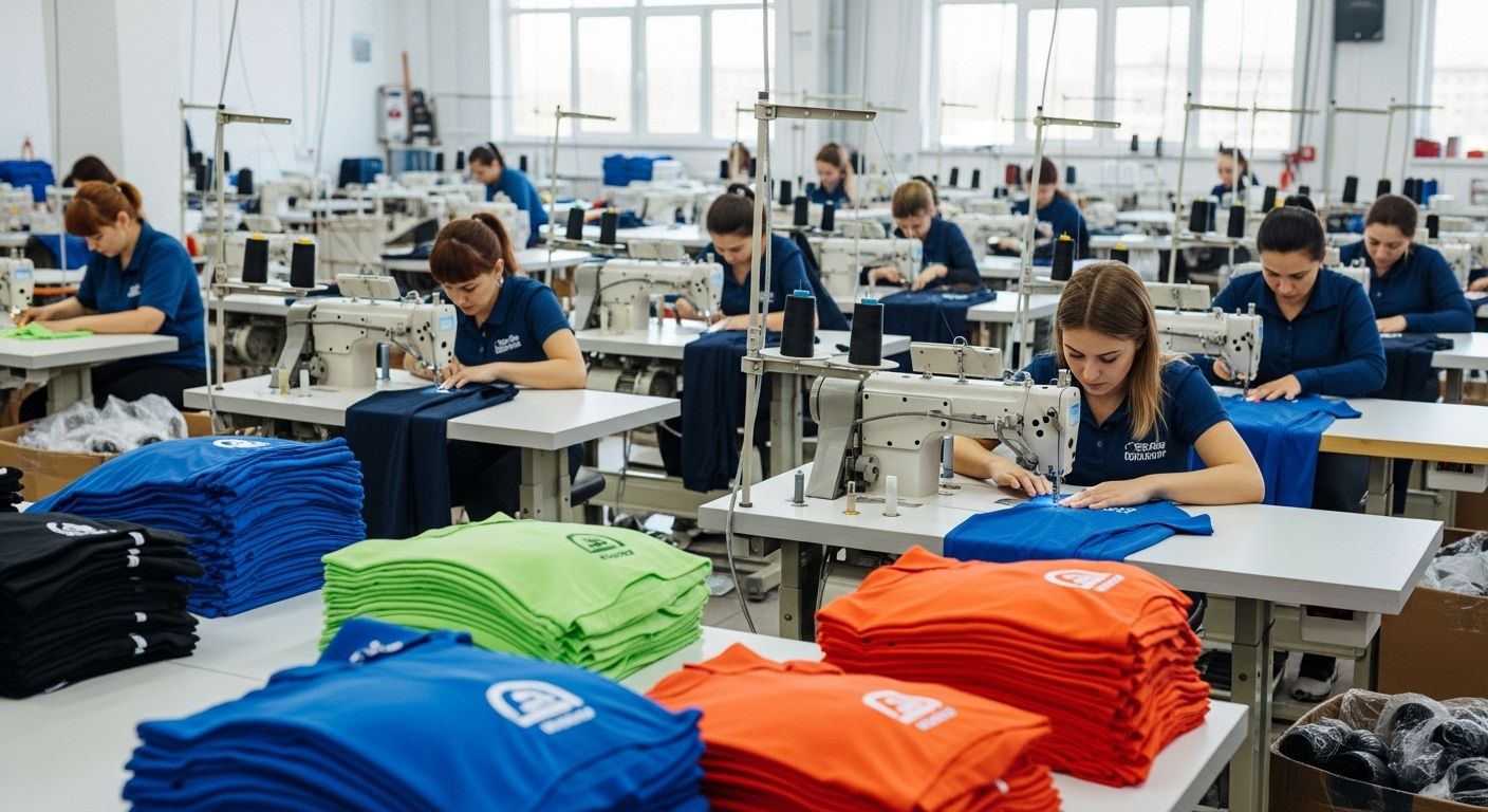 Швейное производство профессионального класса промо одежды