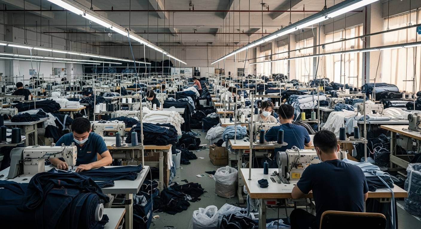 Швейное производство профессионального класса текстильных изделий