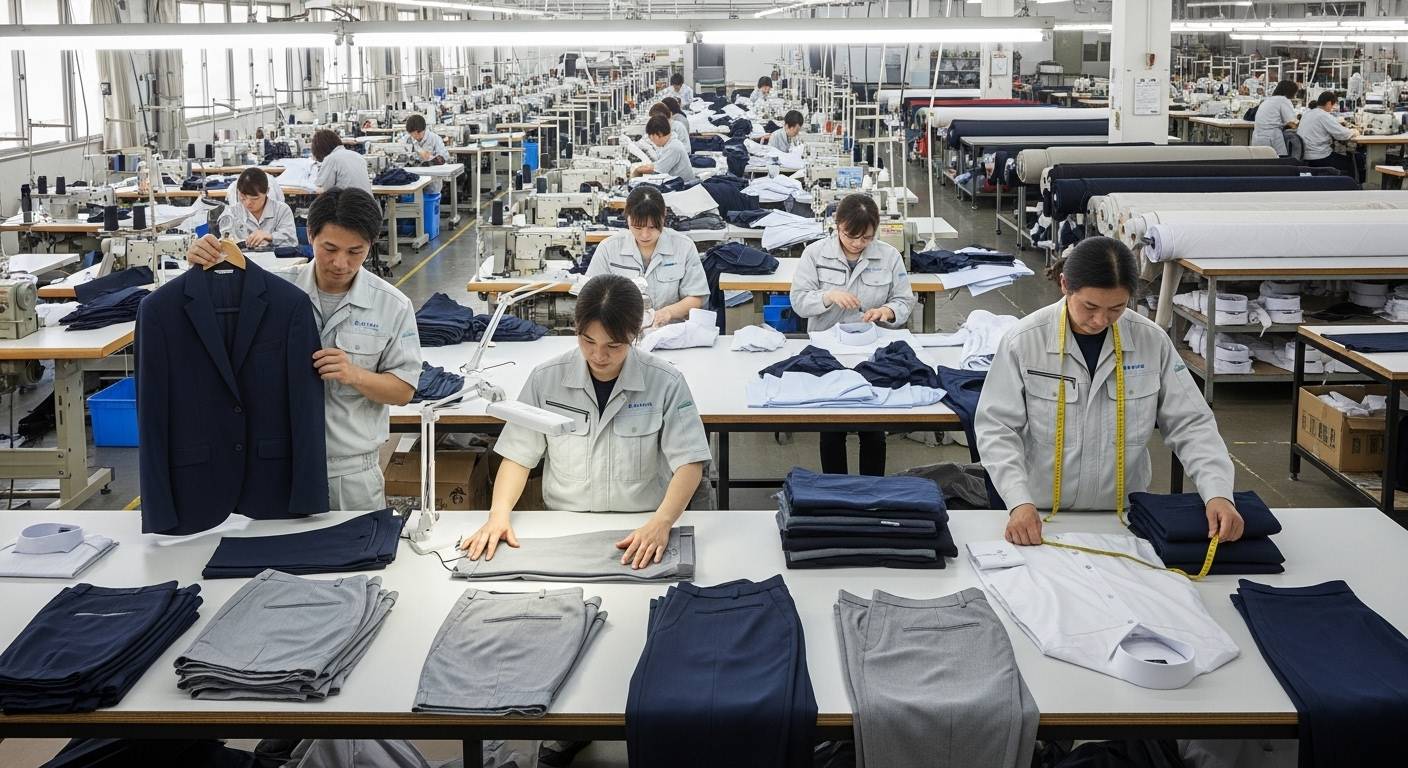 Швейная фабрика пошива с контролем качества корпоративной одежды