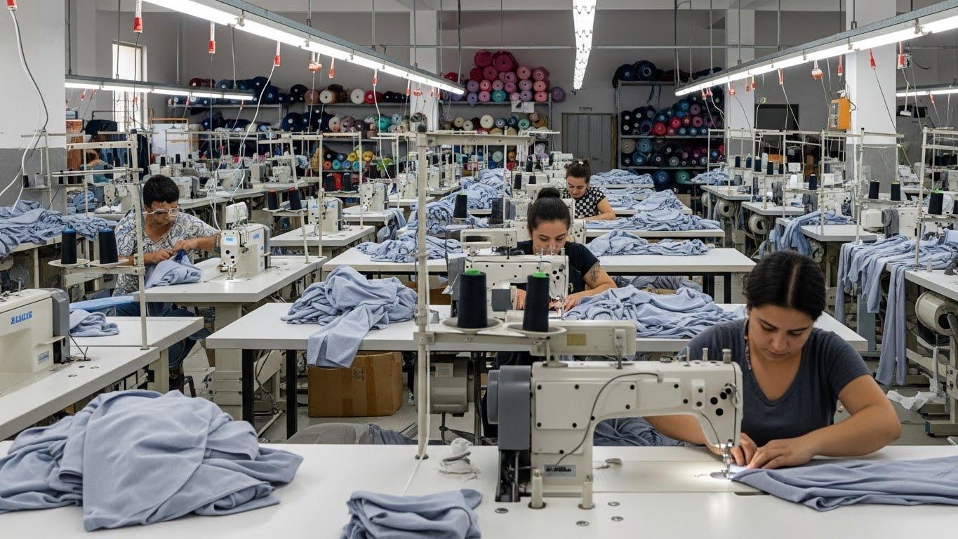 Швейная фабрика среднесерийного производства