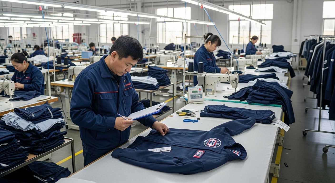 Контроль качества брендовой одежды на швейной фабрике Контроль качества брендовой одежды на швейной фабрике