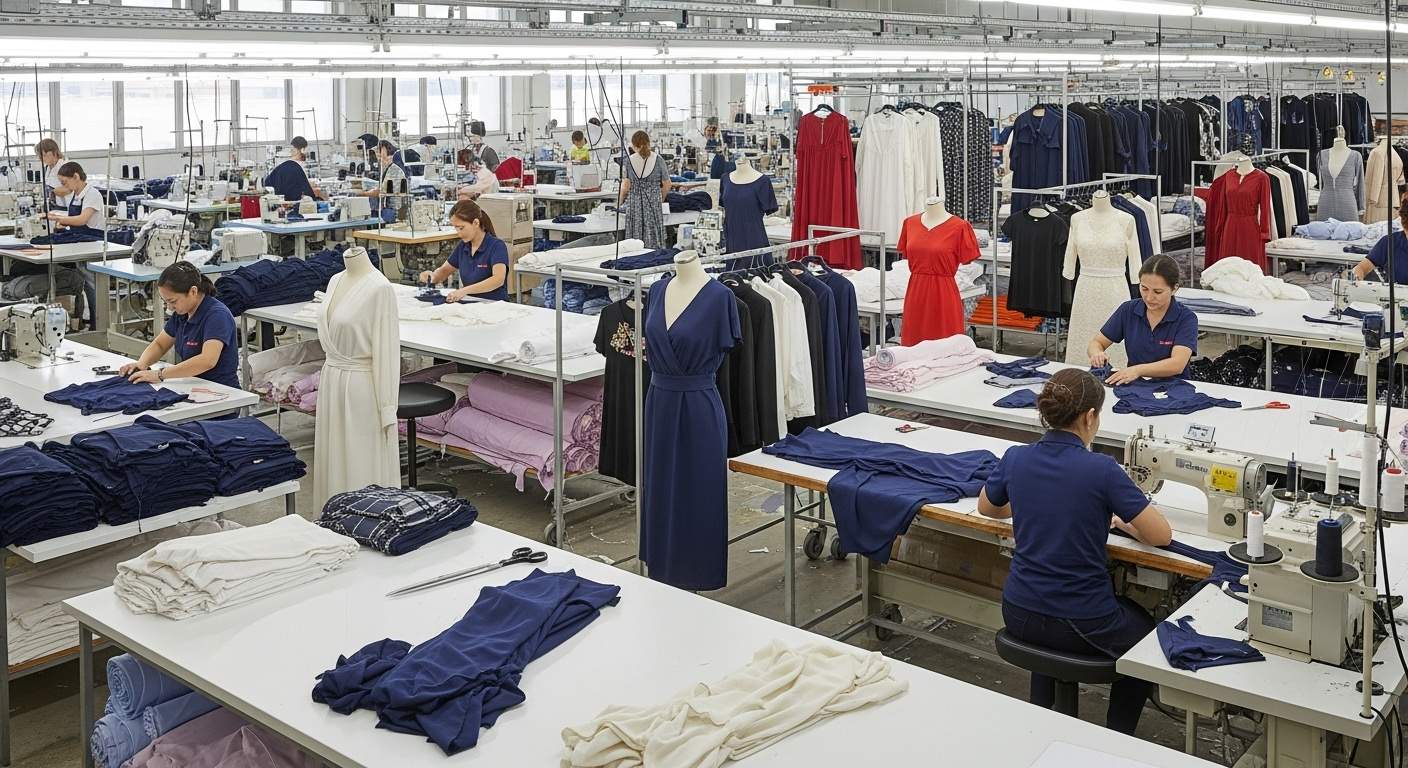 Швейное производство женской одежды Швейное производство женской одежды