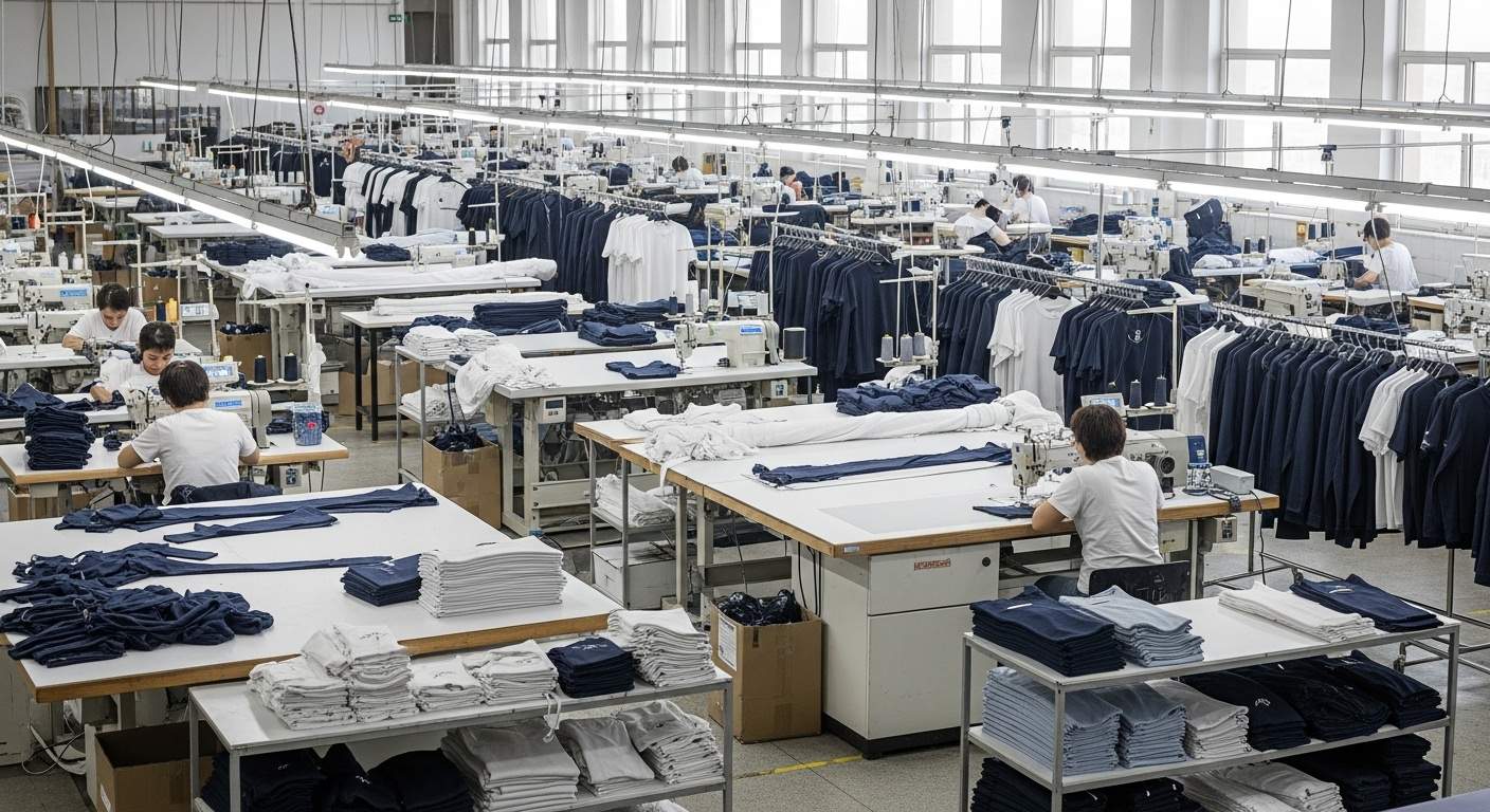Швейная фабрика швейного производства брендовой одежды