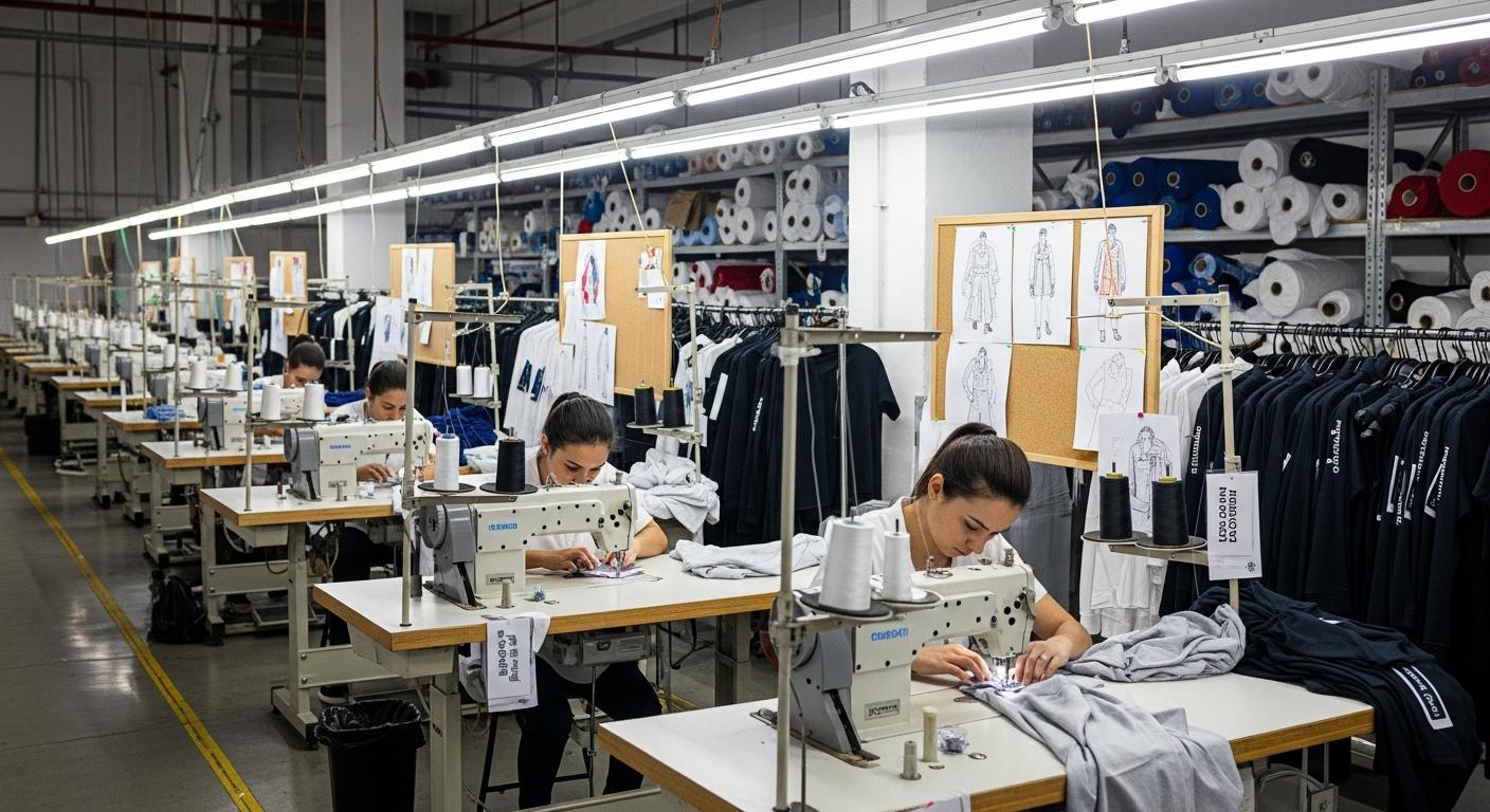 Производство брендовой одежды Производство брендовой одежды