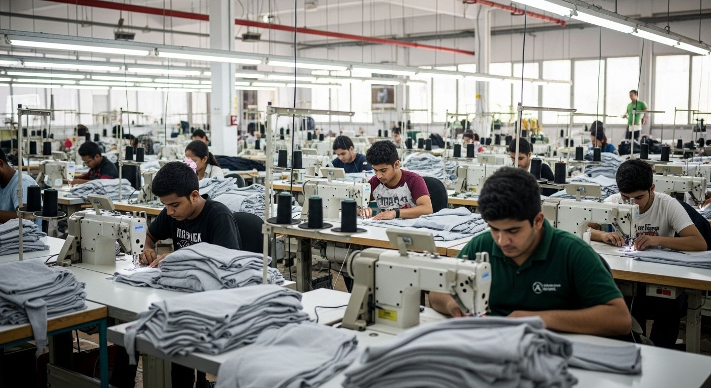 Швейная фабрика контрактного производства одежды для студентов