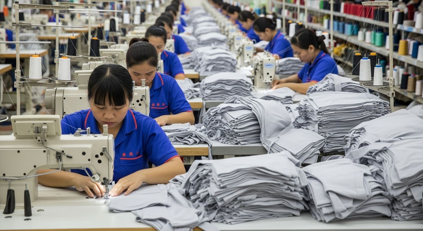 Пошив одежды крупными партиями Пошив одежды крупными партиями