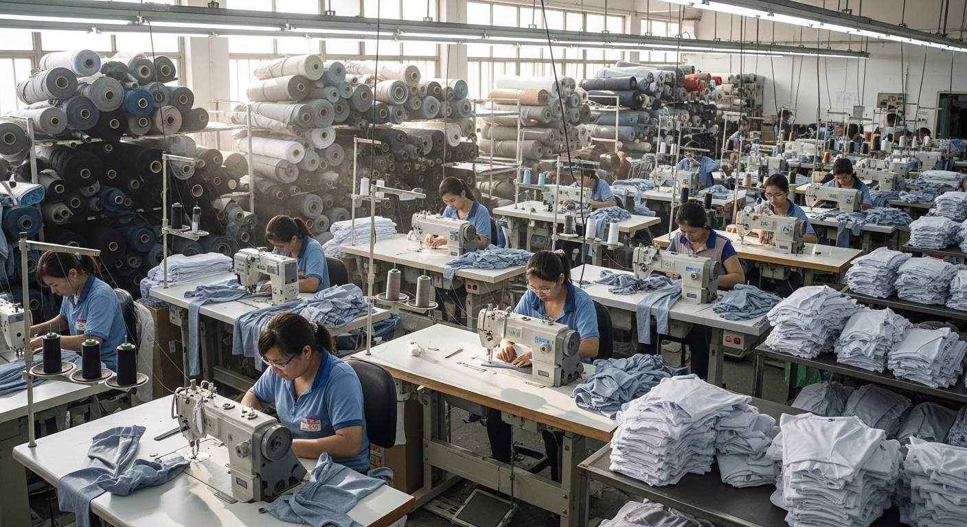 Швейная фабрика контрактного производства одежды для модных брендов