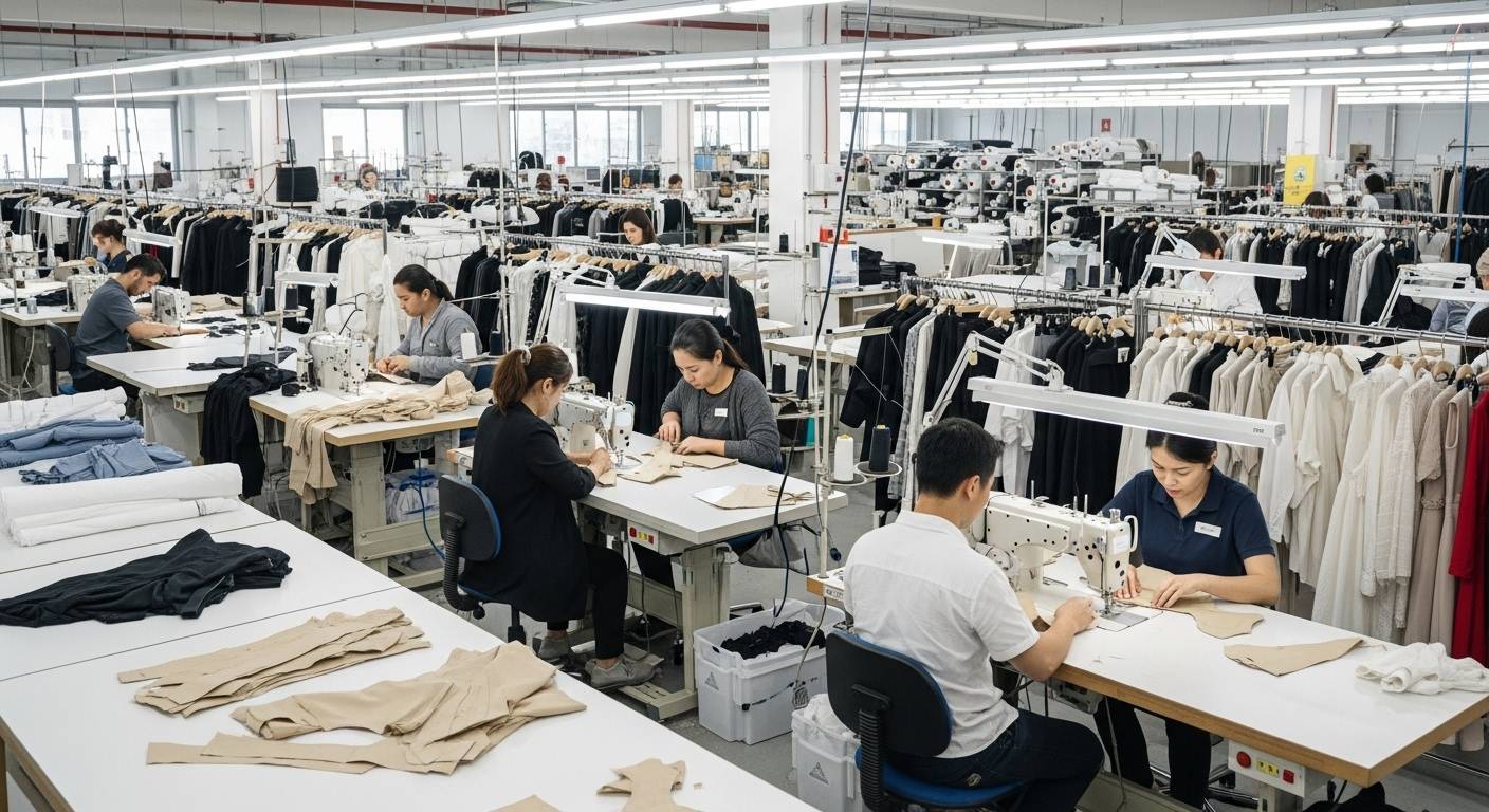 Контрактное производство одежды для модных брендов