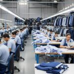 Швейная фабрика производственного аутсорсинга корпоративной одежды