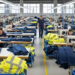 Швейная фабрика производственного аутсорсинга спецодежды